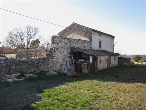 Older house in Vrsar with potential to build three lux villas
