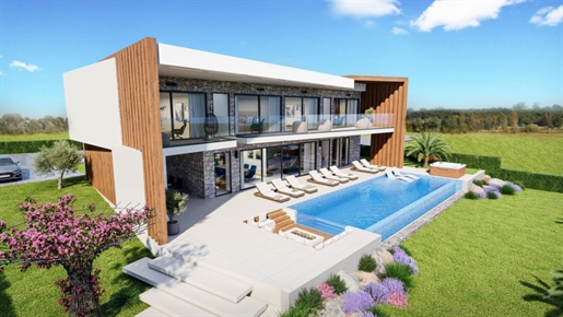 Superb villa with sea views in Kastelir near Porec, under construction!