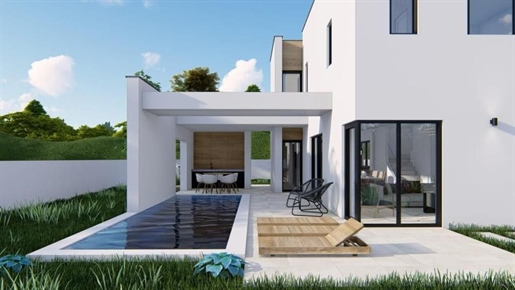Modernly designed villa with swimming pool in Barbat