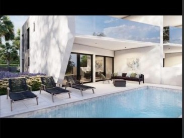Luxurious semi-detached villetta with pool in Jadranovo, for sale