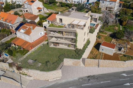 Unique new modern building of 4 apartments in the heart of Dubrovnik