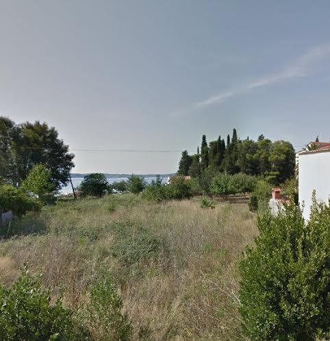 Urbanized land plot in Kastela, second row to the sea