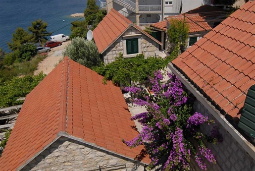 Multifunctional property for sale in Nemira near Omis, just 50 meters from the sea