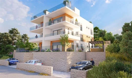 Irresistibly charming penthouse with a roof terrace on Ciovo in a new residence 150 meters from the