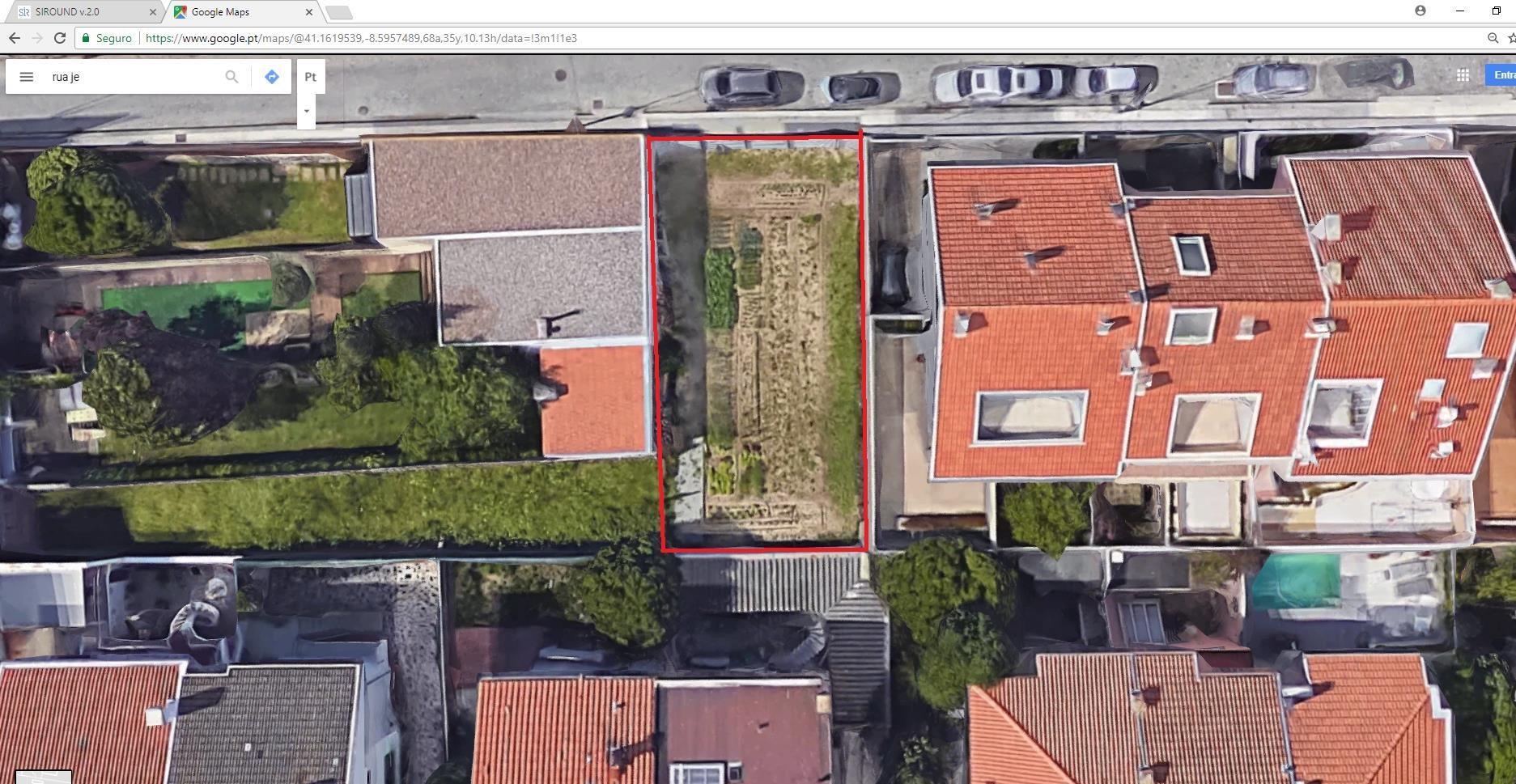 A plot of land, Antas, Porto