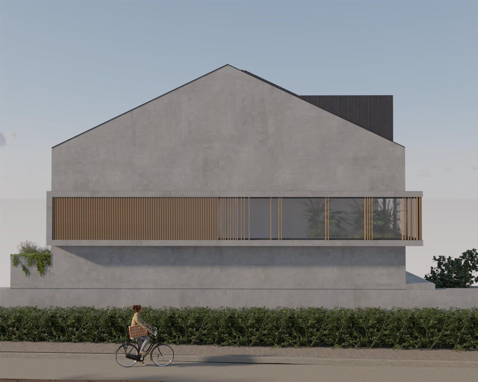 Plot with approved plans 4-bedroom house. Fluvial,
