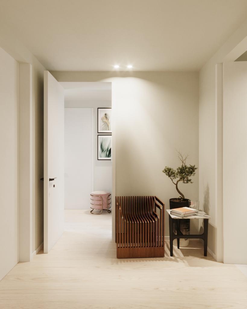 Appartement 2 Chambres, 104m² de Surface Totale