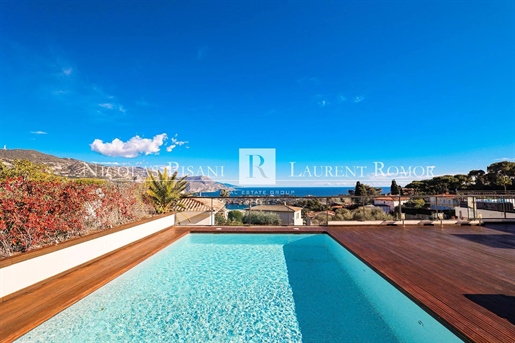 Property For Sale In Nice Mont Boron - Panoramic Sea View - Pool - Terraces - Garden