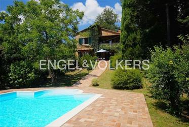 Elegant stone villa with swimming pool