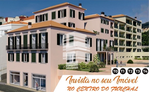 Apartamentos T2 em construção - Funchal Centro - Para Habitação Ou A.L.