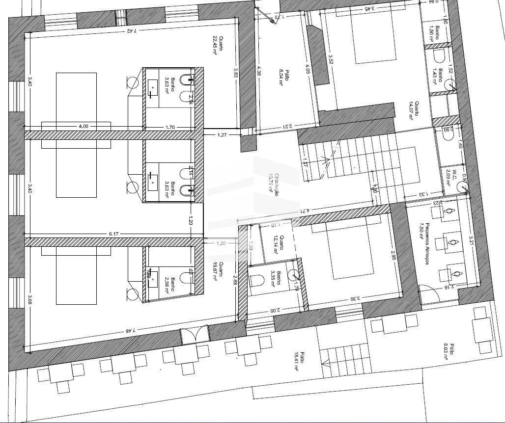 Paul do Mar, building ruins with project 9 accommodations