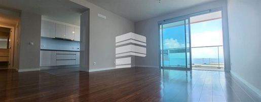 Neue 1-Zimmer-Wohnung - In der Nähe von Forum Madeira und Praia Formosa - Hohe Etage mit Meerblick
