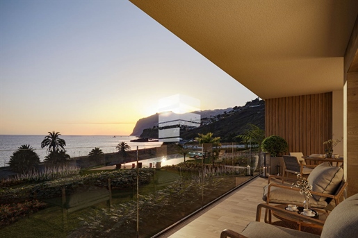 3-Zimmer-Wohnung - Neu mit Zugang zum Strand - Im Bau - São Martinho - Frontblick auf das Meer