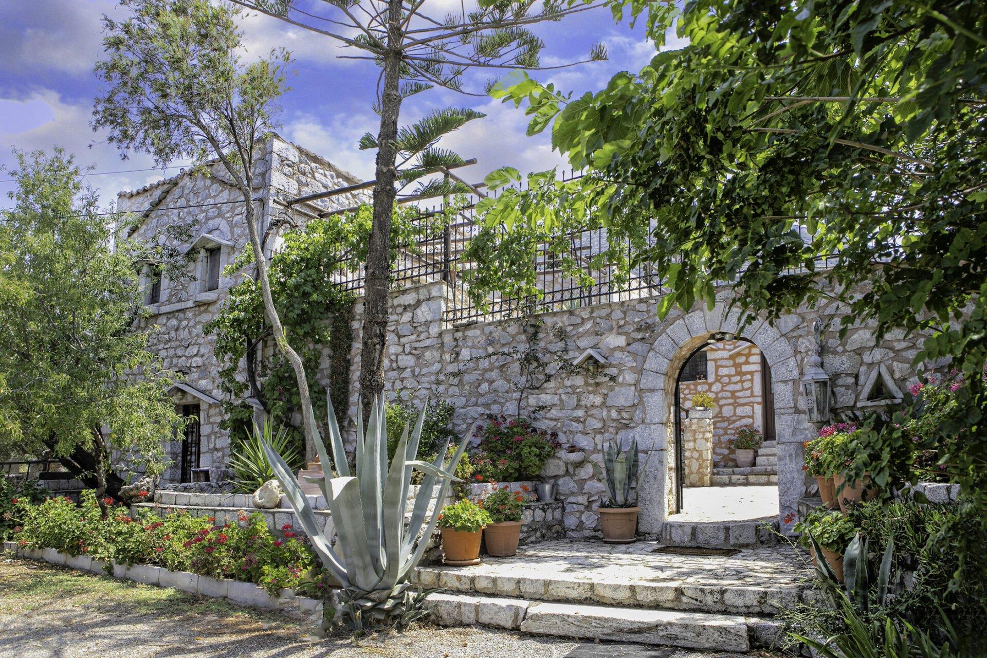 Restored Olive Mill in Mani