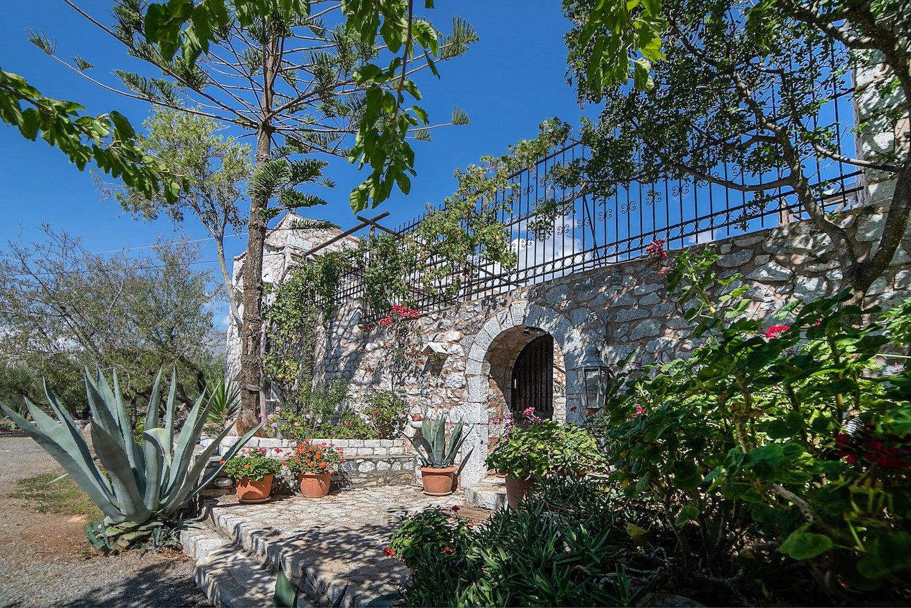 Restored Olive Mill in Mani