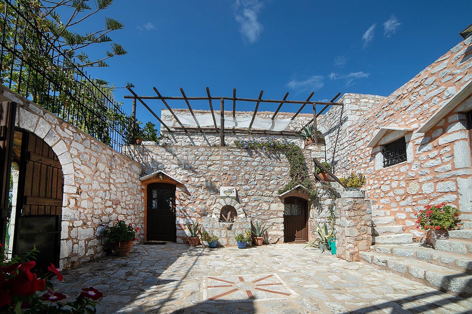 Restored Olive Mill in Mani