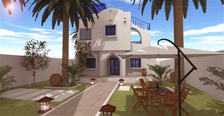 Til salg Villa i Djerba, helt ny og med swimmingpool