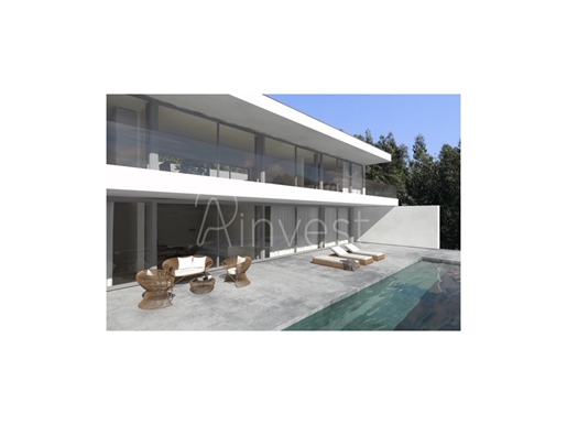 Modern Architectural House with Pool at Golf de Ponte de Lima