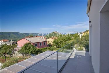 Beautiful villa with a view in Motovun