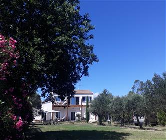 Villa "føtter i vannet" i vakker park 1700 m² ... Fantastisk utsikt til Sète