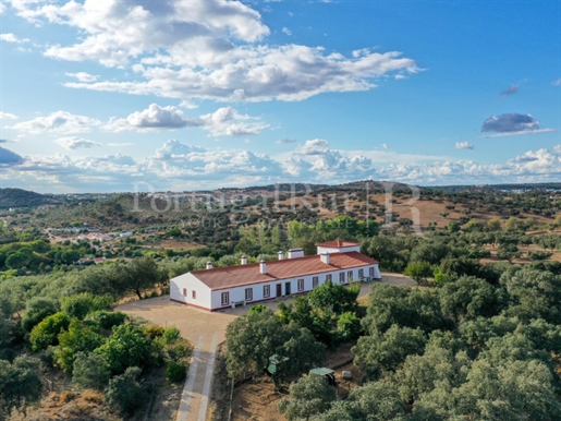Alentejo property with approximately 9.6 ha with a large hill house