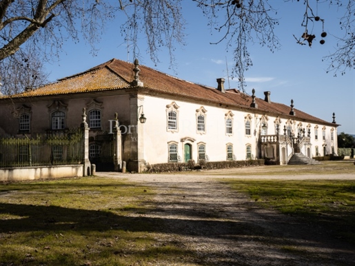 Palais du XVIIIe siècle situé dans un magnifique domaine de 43 hectares dans la région d'Aveiro