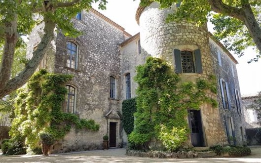 Uzès Fortified 13th C. Castle listed partially...