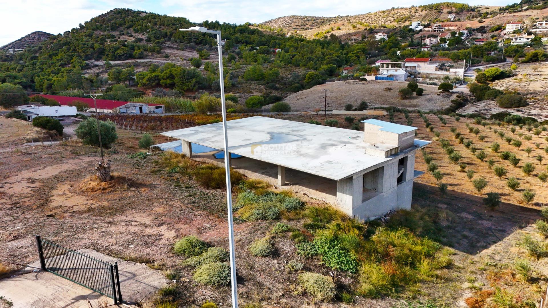 - Detached house For sale, Kalivia Thorikou, 628 sq.m., €480.000