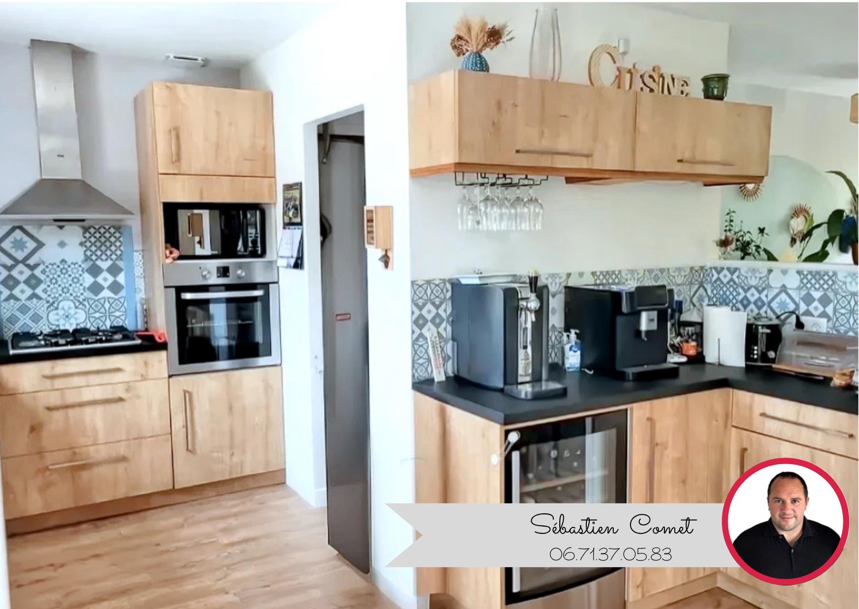 Maison 3 chambres sur 1000m2 parcelle piscinable + 60m2 de garage