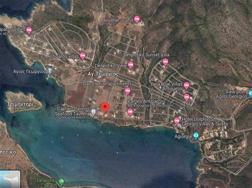 Grundstück zu verkaufen Agios Georgios (Antiparos) - Antiparos, Agios Georgios, grundstück meereskü