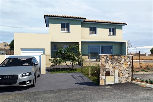 For sale - Portiragnes - New villa T5 of 122 m2 on 400 m2 of plot