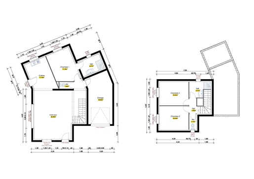 Te koop - Puisserguier - Villa T4 van 96 m2 nieuw op 340 m2 grond