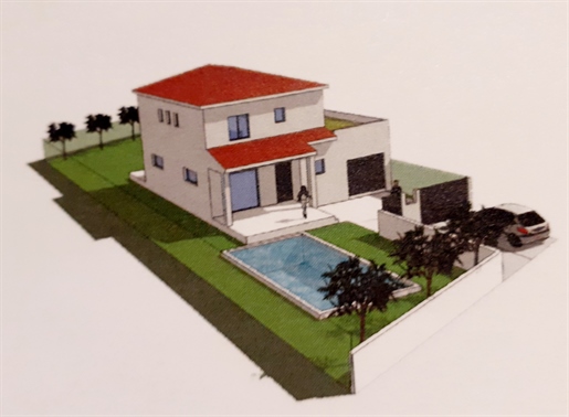 New villa 145m2 with terrace and swimming pool