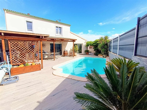 Vend villa 3 chambres possibilité 4 chambres/ chambre en rez de chaussée, piscine Lieuran-les-Bézier