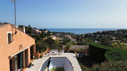 Villa Les Issambres vue mer avec piscine
