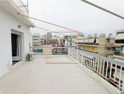 (À vendre) Penthouse résidentiel || Athènes Sud/Alimos - 55 m², 1 chambres, 220.000€