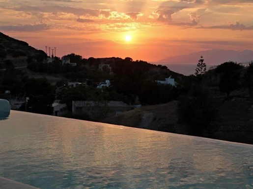 Villa avec vue panoramique Kommos du sud d’Héraklion