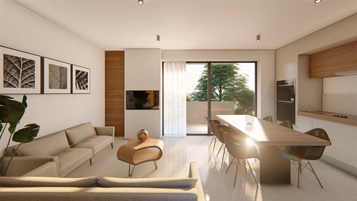 Νewly built 2nd floor apartment 54.80 sq.m. In Rethymno, Crete