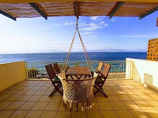 Front sea apartment for sale in Akrata, Peloponnese. 10M from the beach