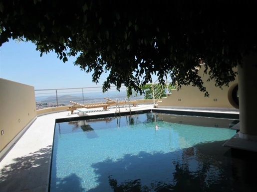Luxury villa for sale in Voula, Panorama. Amazing panoramic view!