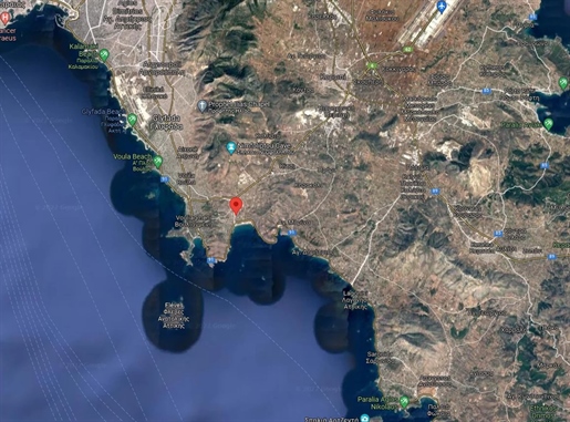 Plot for sale in Varkiza, Athens south. 750M from the sea!