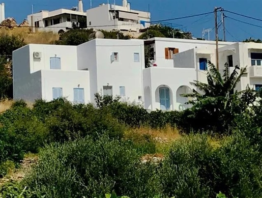 Duplex traditional house 137 sqm in Apollonas village, 180 m from the beach
