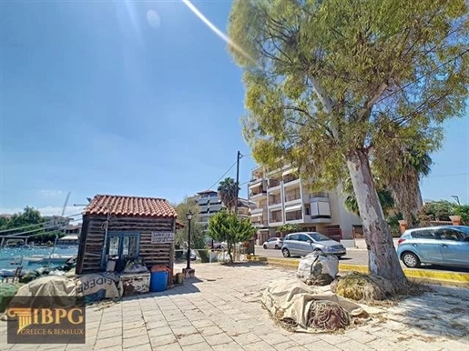 Flat 48sqm for sale in Leukanti, Evia, front sea. Constructed in 2006, 3rd floor, 1 bedroom, 1 bathr