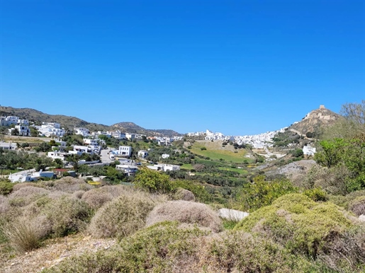 Grundstück in Skyros mit Baugenehmigung und Panoramablick!