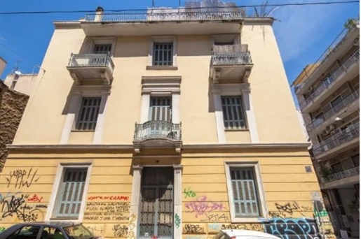 Building for sale in Exarcheia.