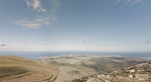 Plot of land in Paros 60,000 sq m With sea view.