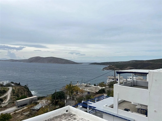 Duplex 307sqm on 2480 sqm Plot only 500 meters from the port of Skiros island.