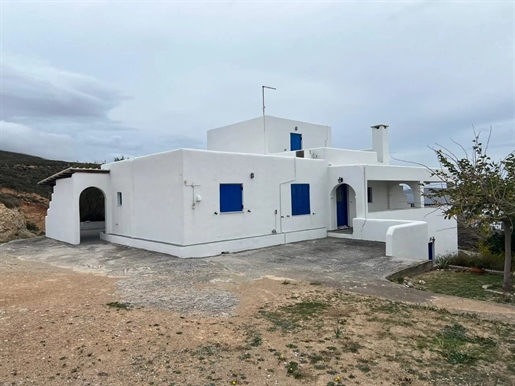 Duplex 307sqm on 2480 sqm Plot only 500 meters from the port of Skiros island.