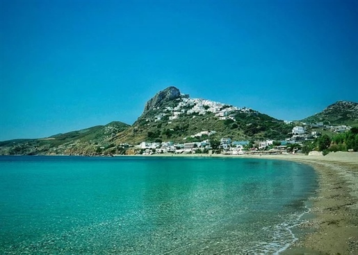 Elegantní ostrovní vila na ostrově Skyros / Molos Beach.