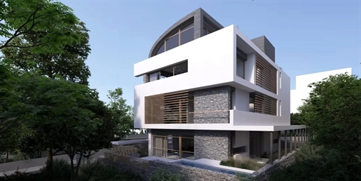 Luxury duplex under construction in Glyfada, Aixoni.